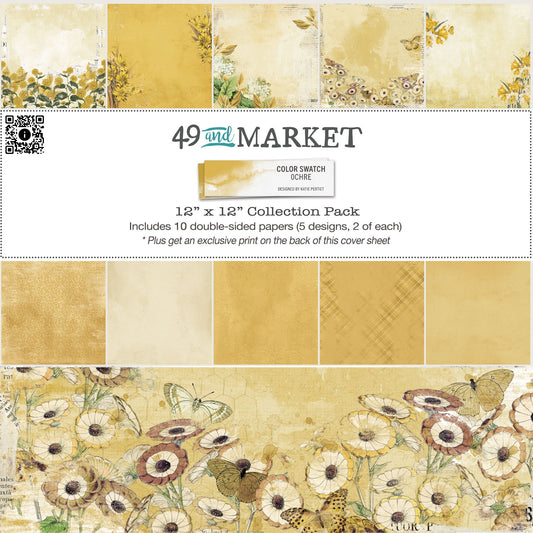 49 & Market - Color Swatch Ochre - 12 x 12 Collection Pack