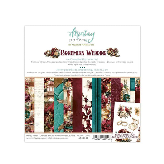 Mintay - Bohemian Wedding - 6 x 6 Collection Pack