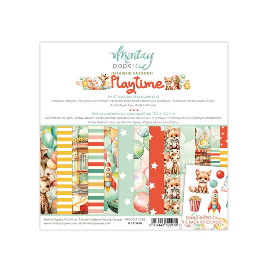 Mintay - Playtime - 6 x 6 Collection Pack