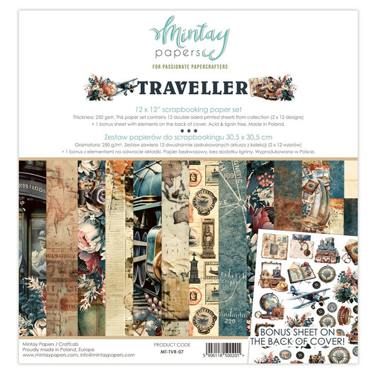 Mintay - Traveller - 12 x 12 Collection Pack