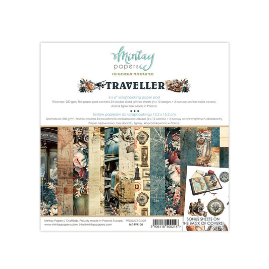 Mintay - Traveller - 6 x 6 Collection Pack