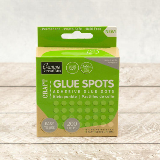 Couture Creations Glue Spots Craft 1.27cm (200)