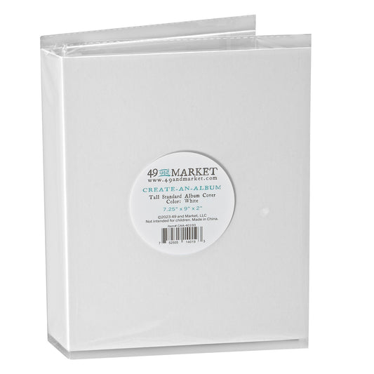 49 & Market - Create an Album - Tall Standard Cover White