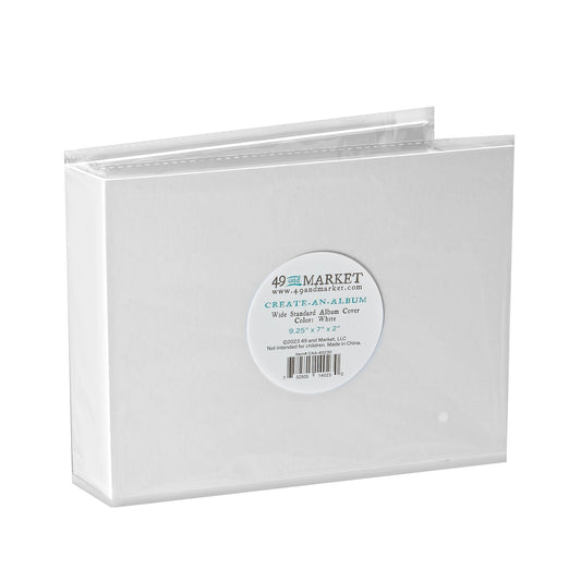 49 & Market - Create an Album - Wide Standard Cover White