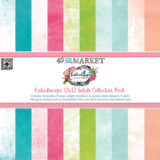 49 & Market - Kaleidoscope - 12 x 12 Solids Paper Collection