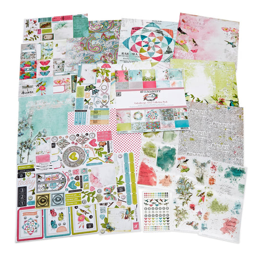 49 & Market - Kaleidoscope - Collection Bundle with Chipboard