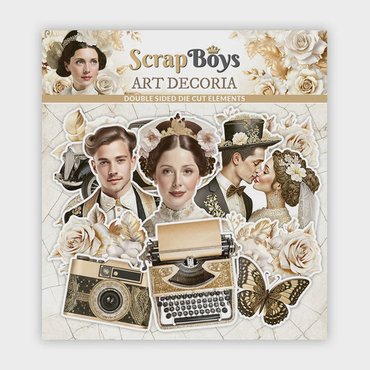 Scrap Boys - Art Decoria - Die Cuts